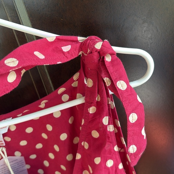 NWT April Cornell Molly Dot Dress Red Cream Size XXL / 1X - Picture 9 of 15